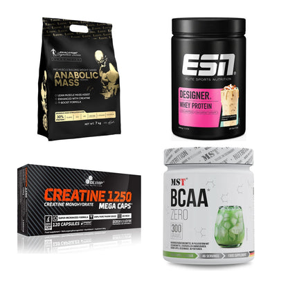Masseaufbau für Fortgeschrittene: Kevin Levrone Anabolic + 3 weitere – alle enthaltenen Artikel