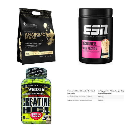 Masseaufbau für Fortgeschrittene: Kevin Levrone Anabolic + 3 weitere – alle enthaltenen Artikel