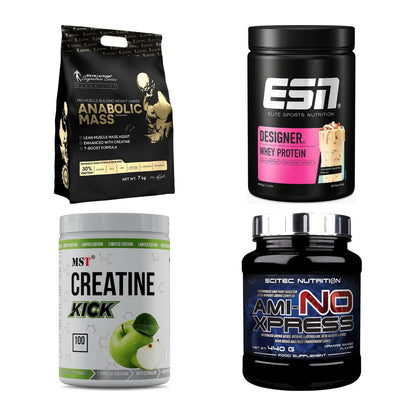Masseaufbau für Fortgeschrittene: Kevin Levrone Anabolic + 3 weitere – alle enthaltenen Artikel