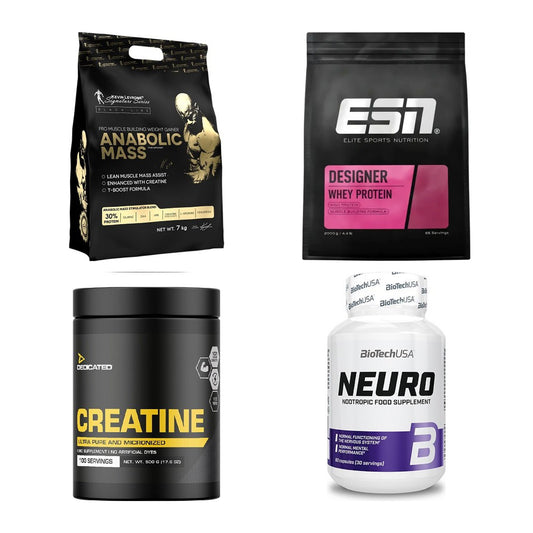 Masseaufbau für Fortgeschrittene: Kevin Levrone Anabolic + 3 weitere – alle enthaltenen Artikel
