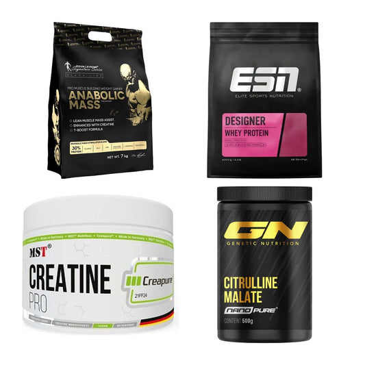 Masseaufbau für Fortgeschrittene: Kevin Levrone Anabolic + 3 weitere – alle enthaltenen Artikel