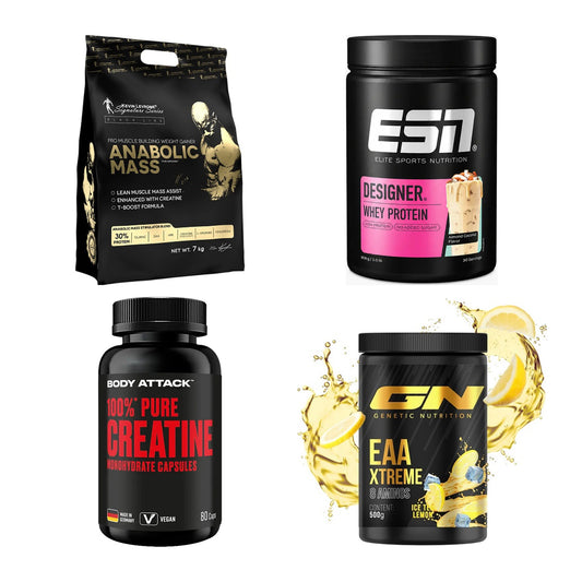 Masseaufbau für Fortgeschrittene: Kevin Levrone Anabolic + 3 weitere – alle enthaltenen Artikel