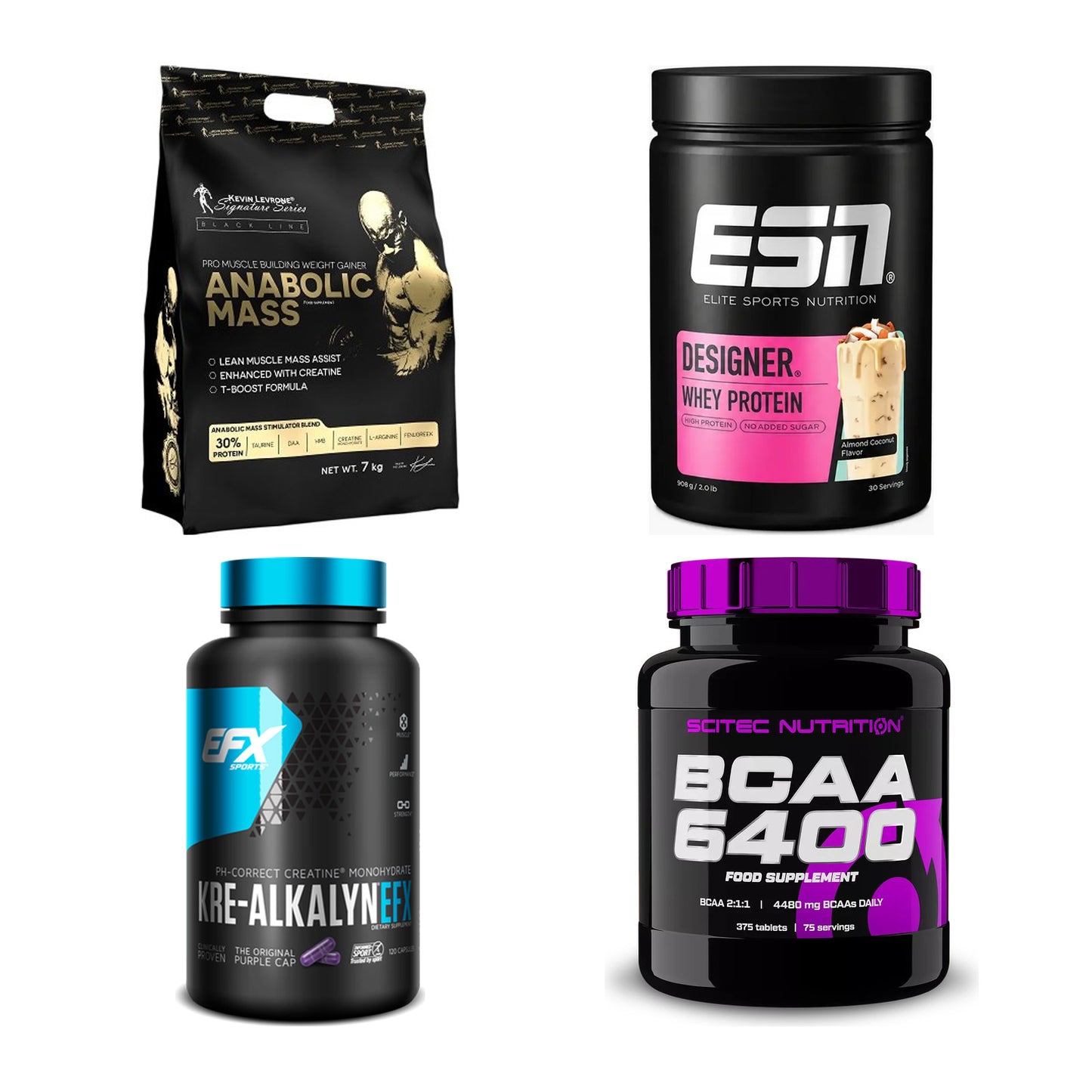 Masseaufbau für Fortgeschrittene: Kevin Levrone Anabolic + 3 weitere – alle enthaltenen Artikel