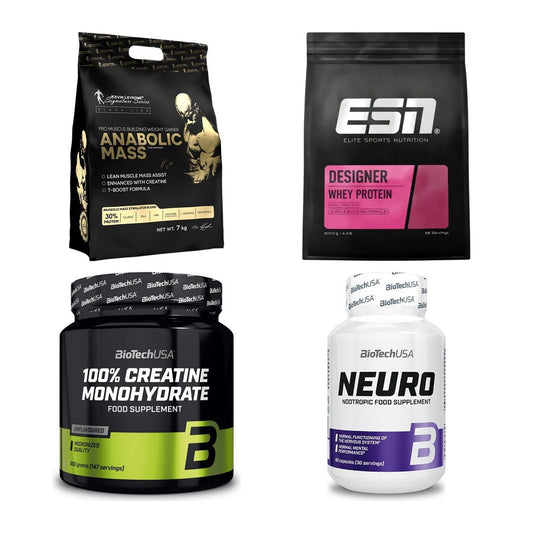 Masseaufbau für Fortgeschrittene: Kevin Levrone Anabolic + 3 weitere – alle enthaltenen Artikel