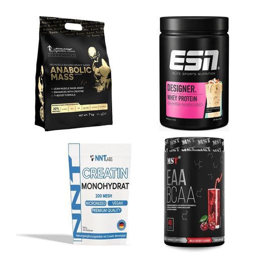 Masseaufbau für Fortgeschrittene: Kevin Levrone Anabolic + 3 weitere – alle enthaltenen Artikel
