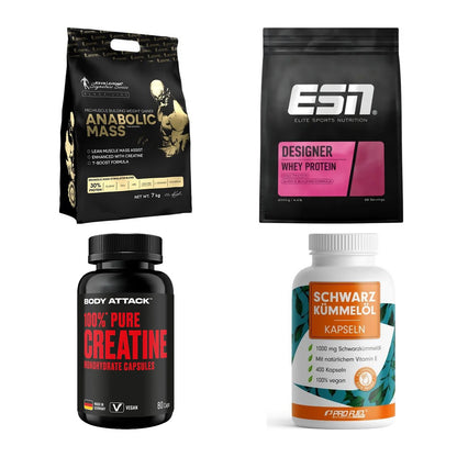 Masseaufbau für Fortgeschrittene: Kevin Levrone Anabolic + 3 weitere – alle enthaltenen Artikel