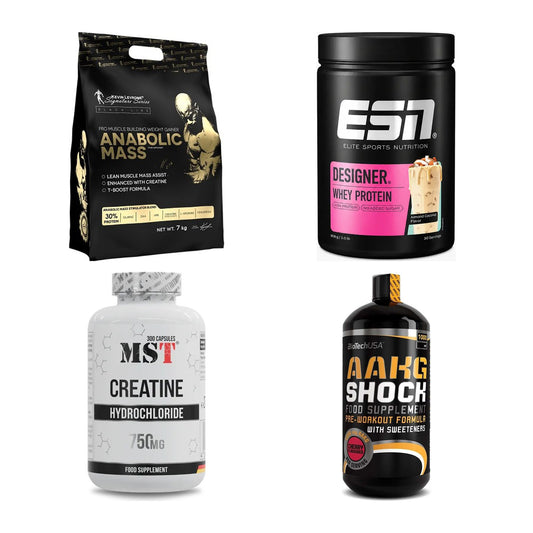 Masseaufbau für Fortgeschrittene: Kevin Levrone Anabolic + 3 weitere – alle enthaltenen Artikel