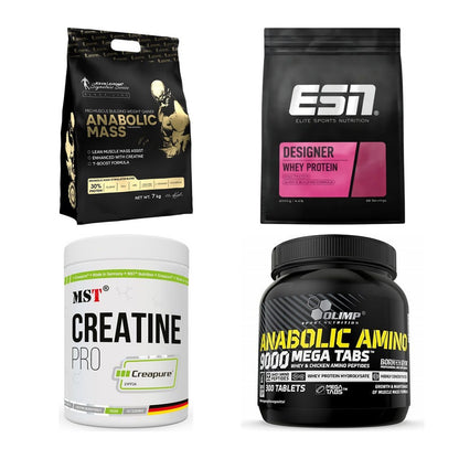 Masseaufbau für Fortgeschrittene: Kevin Levrone Anabolic + 3 weitere – alle enthaltenen Artikel