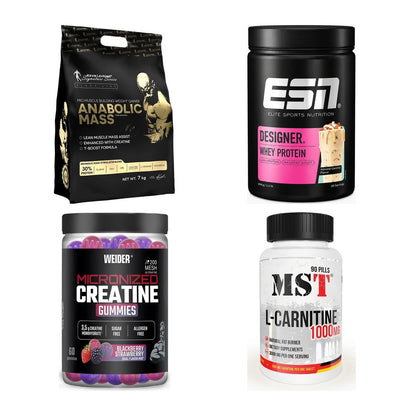 Masseaufbau für Fortgeschrittene: Kevin Levrone Anabolic + 3 weitere – alle enthaltenen Artikel
