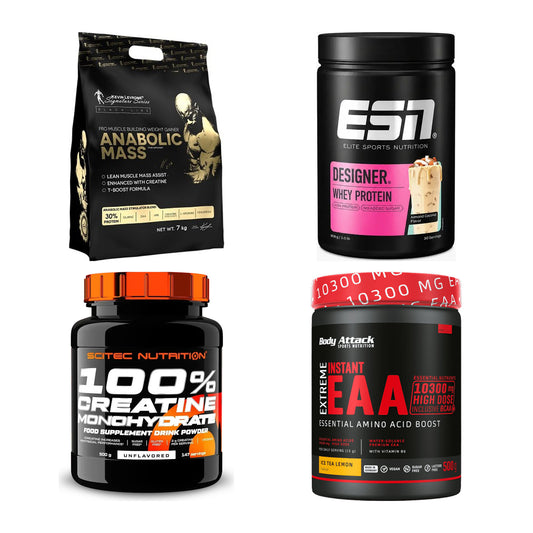 Masseaufbau für Fortgeschrittene: Kevin Levrone Anabolic + 3 weitere – alle enthaltenen Artikel