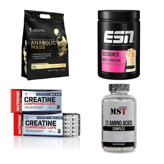 Masseaufbau für Fortgeschrittene: Kevin Levrone Anabolic + 3 weitere – alle enthaltenen Artikel