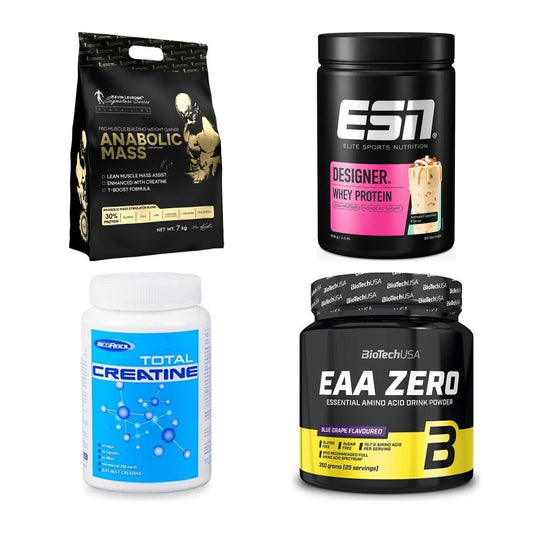 Masseaufbau für Fortgeschrittene: Kevin Levrone Anabolic + 3 weitere – alle enthaltenen Artikel