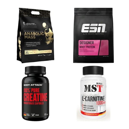 Masseaufbau für Fortgeschrittene: Kevin Levrone Anabolic + 3 weitere – alle enthaltenen Artikel