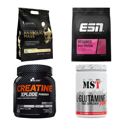 Masseaufbau für Fortgeschrittene: Kevin Levrone Anabolic + 3 weitere – alle enthaltenen Artikel