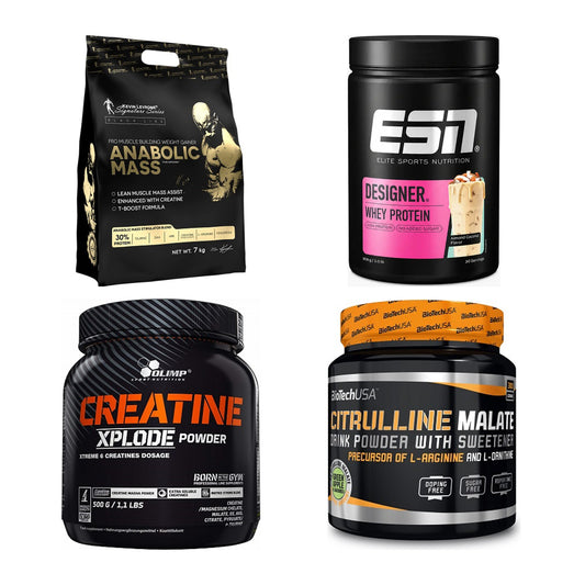 Masseaufbau für Fortgeschrittene: Kevin Levrone Anabolic + 3 weitere – alle enthaltenen Artikel