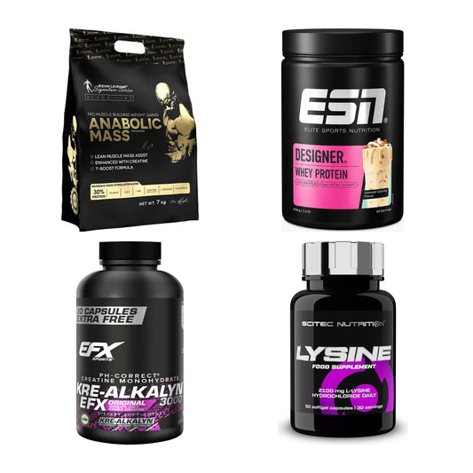 Masseaufbau für Fortgeschrittene: Kevin Levrone Anabolic + 3 weitere – alle enthaltenen Artikel