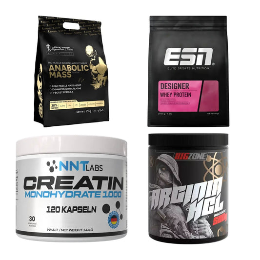 Masseaufbau für Fortgeschrittene: Kevin Levrone Anabolic + 3 weitere – alle enthaltenen Artikel