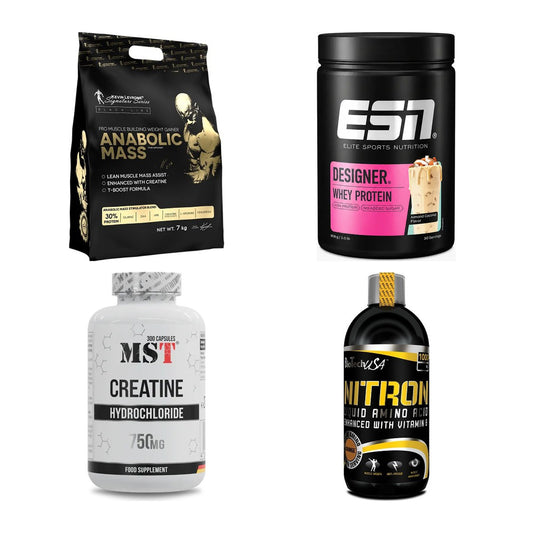 Masseaufbau für Fortgeschrittene: Kevin Levrone Anabolic + 3 weitere – alle enthaltenen Artikel