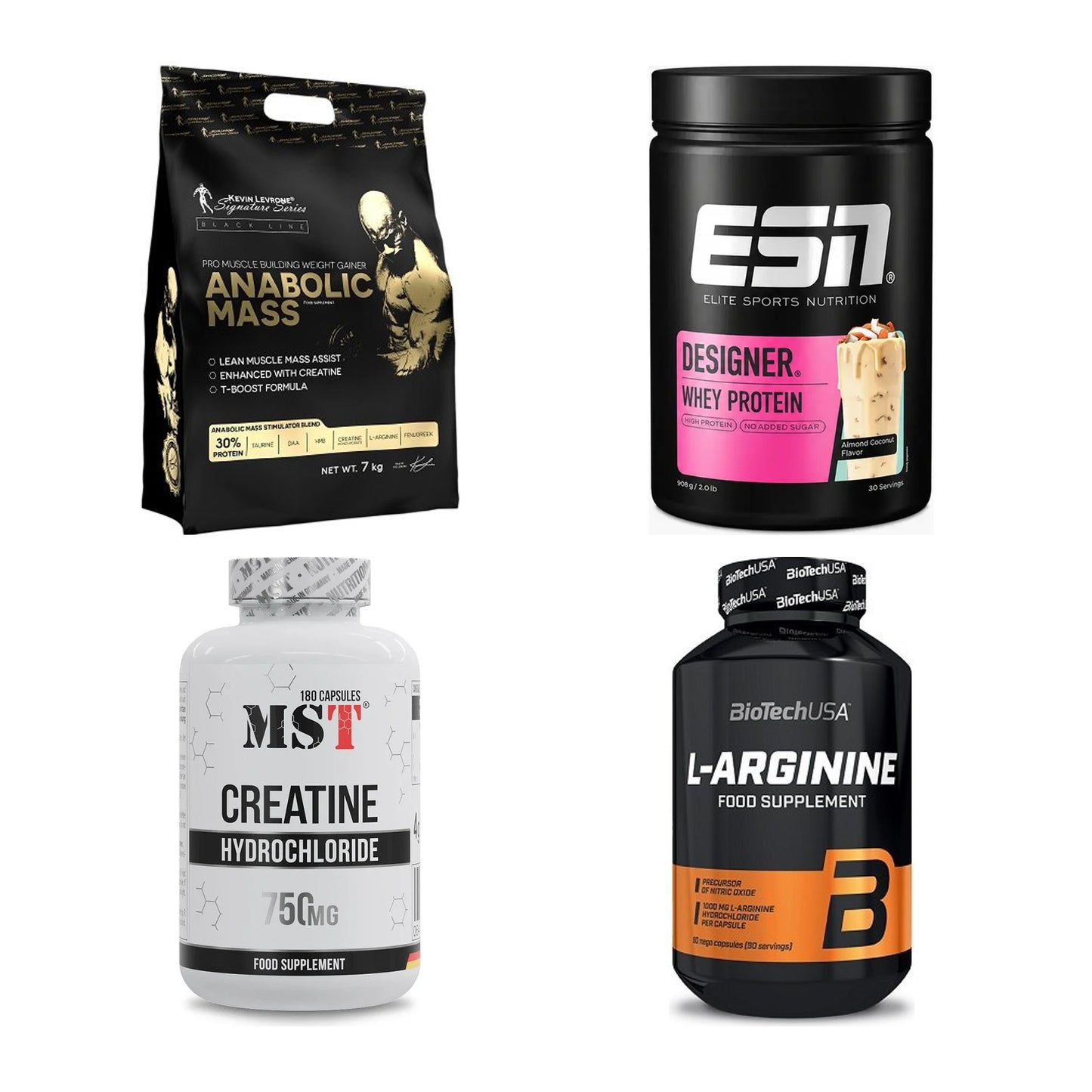 Masseaufbau für Fortgeschrittene: Kevin Levrone Anabolic + 3 weitere – alle enthaltenen Artikel