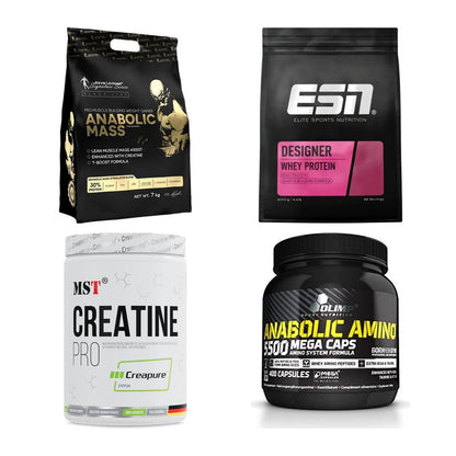 Masseaufbau für Fortgeschrittene: Kevin Levrone Anabolic + 3 weitere – alle enthaltenen Artikel