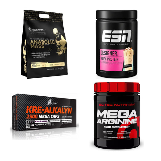 Masseaufbau für Fortgeschrittene: Kevin Levrone Anabolic + 3 weitere – alle enthaltenen Artikel
