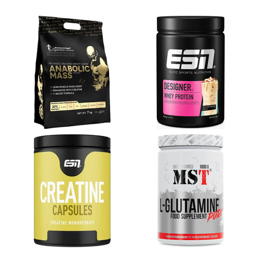 Masseaufbau für Fortgeschrittene: Kevin Levrone Anabolic + 3 weitere – alle enthaltenen Artikel