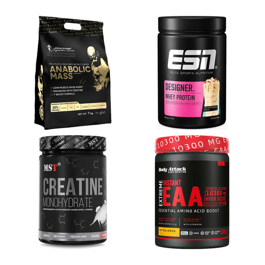 Masseaufbau für Fortgeschrittene: Kevin Levrone Anabolic + 3 weitere – alle enthaltenen Artikel
