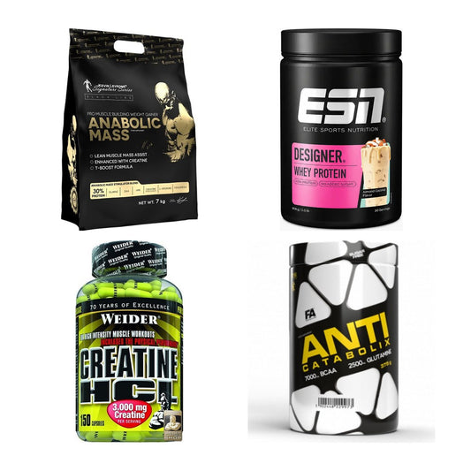 Masseaufbau für Fortgeschrittene: Kevin Levrone Anabolic + 3 weitere – alle enthaltenen Artikel