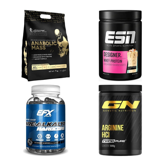 Masseaufbau für Fortgeschrittene: Kevin Levrone Anabolic + 3 weitere – alle enthaltenen Artikel