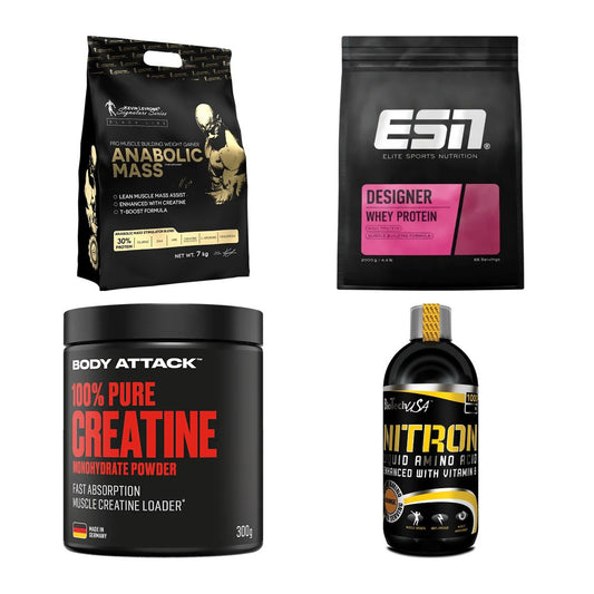 Masseaufbau für Fortgeschrittene: Kevin Levrone Anabolic + 3 weitere – alle enthaltenen Artikel