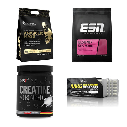 Masseaufbau für Fortgeschrittene: Kevin Levrone Anabolic + 3 weitere – alle enthaltenen Artikel