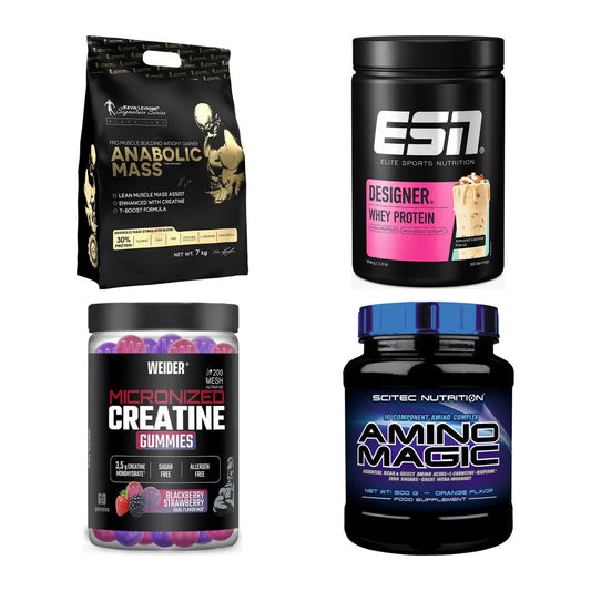 Masseaufbau für Fortgeschrittene: Kevin Levrone Anabolic + 3 weitere – alle enthaltenen Artikel