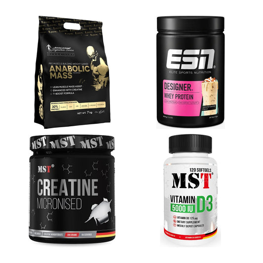 Masseaufbau für Fortgeschrittene: Kevin Levrone Anabolic + 3 weitere – alle enthaltenen Artikel