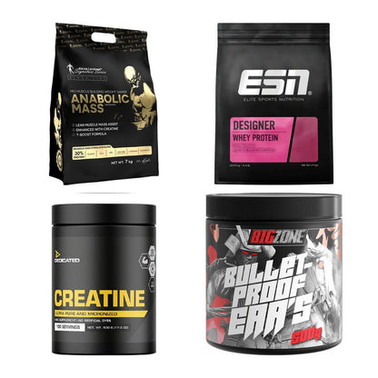 Masseaufbau für Fortgeschrittene: Kevin Levrone Anabolic + 3 weitere – alle enthaltenen Artikel
