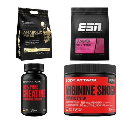 Masseaufbau für Fortgeschrittene: Kevin Levrone Anabolic + 3 weitere – alle enthaltenen Artikel