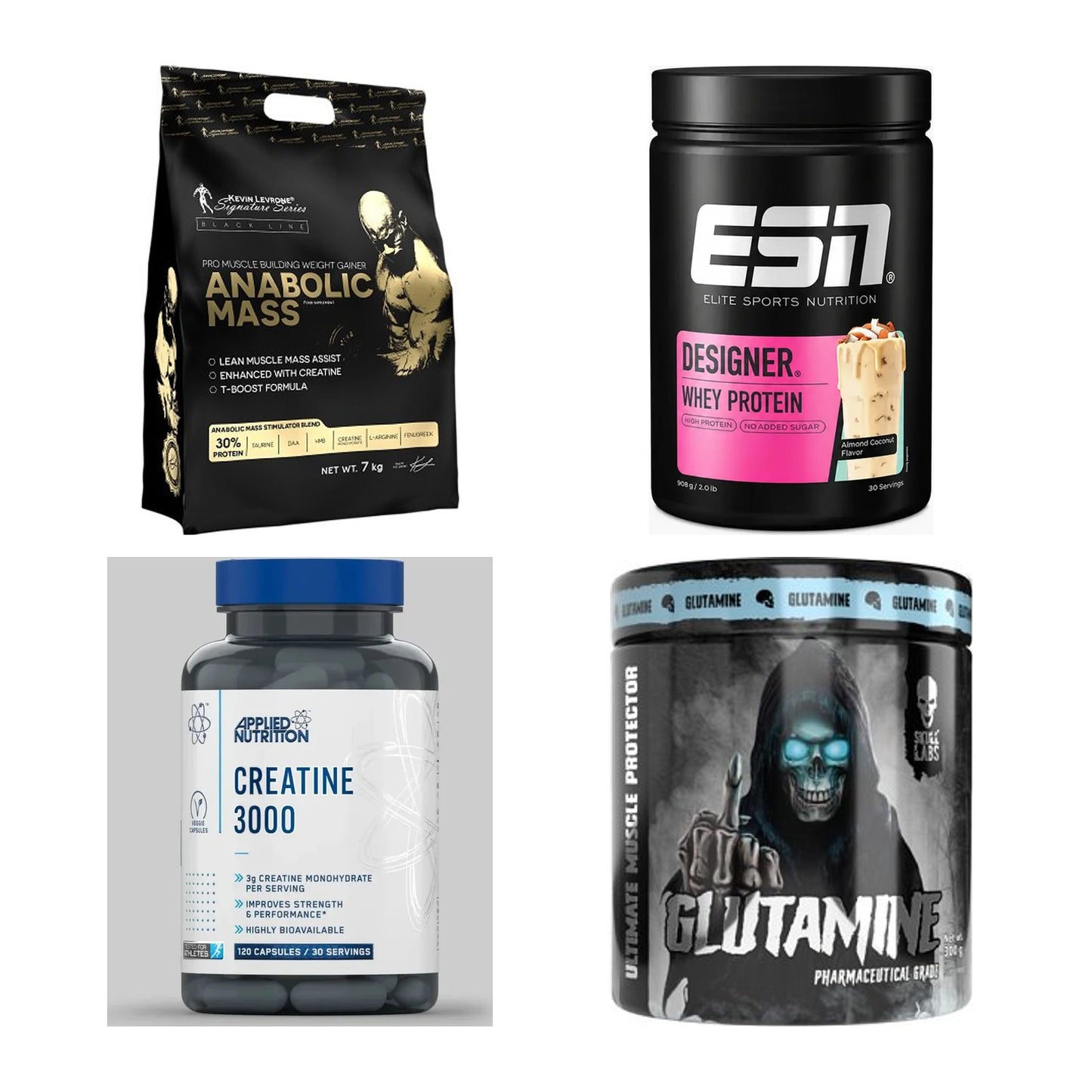 Masseaufbau für Fortgeschrittene: Kevin Levrone Anabolic + 3 weitere – alle enthaltenen Artikel