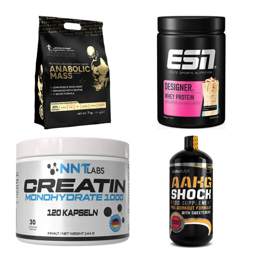Masseaufbau für Fortgeschrittene: Kevin Levrone Anabolic + 3 weitere – alle enthaltenen Artikel