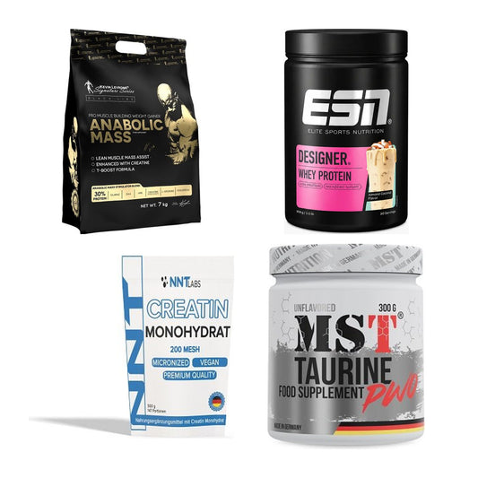 Masseaufbau für Fortgeschrittene: Kevin Levrone Anabolic + 3 weitere – alle enthaltenen Artikel