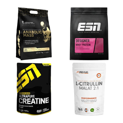 Masseaufbau für Fortgeschrittene: Kevin Levrone Anabolic + 3 weitere – alle enthaltenen Artikel