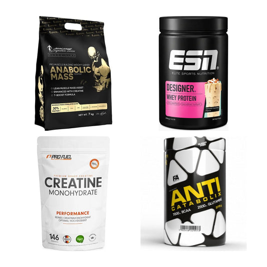 Masseaufbau für Fortgeschrittene: Kevin Levrone Anabolic + 3 weitere – alle enthaltenen Artikel