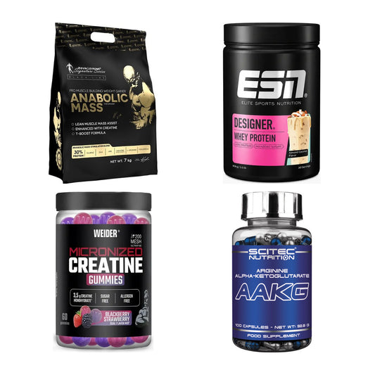 Masseaufbau für Fortgeschrittene: Kevin Levrone Anabolic + 3 weitere – alle enthaltenen Artikel