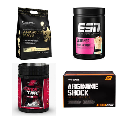 Masseaufbau für Fortgeschrittene: Kevin Levrone Anabolic + 3 weitere – alle enthaltenen Artikel