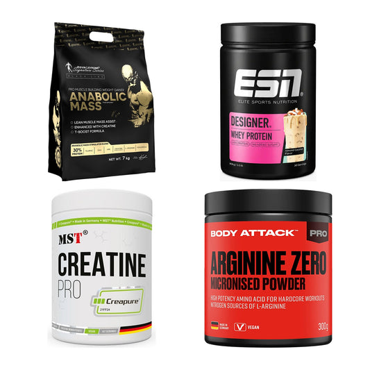 Masseaufbau für Fortgeschrittene: Kevin Levrone Anabolic + 3 weitere – alle enthaltenen Artikel