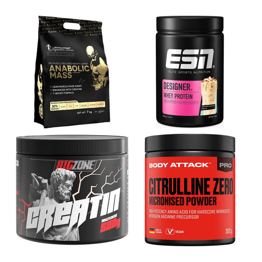 Masseaufbau für Fortgeschrittene: Kevin Levrone Anabolic + 3 weitere – alle enthaltenen Artikel