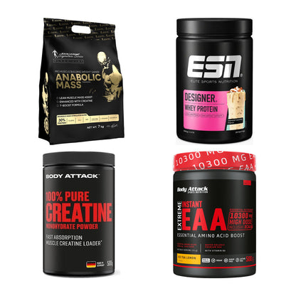 Masseaufbau für Fortgeschrittene: Kevin Levrone Anabolic + 3 weitere – alle enthaltenen Artikel