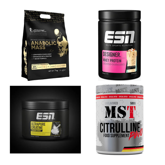 Masseaufbau für Fortgeschrittene: Kevin Levrone Anabolic + 3 weitere – alle enthaltenen Artikel