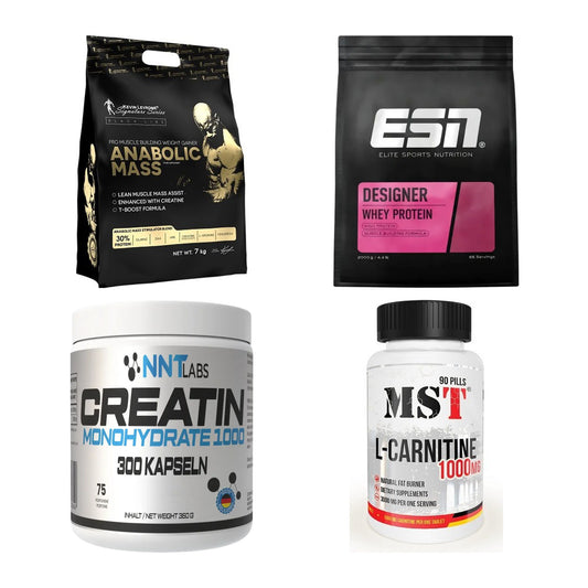 Masseaufbau für Fortgeschrittene: Kevin Levrone Anabolic + 3 weitere – alle enthaltenen Artikel