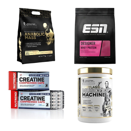Masseaufbau für Fortgeschrittene: Kevin Levrone Anabolic + 3 weitere – alle enthaltenen Artikel