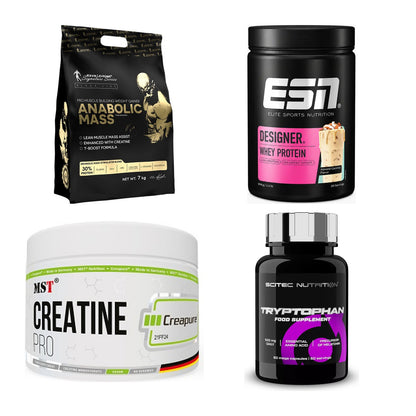 Masseaufbau für Fortgeschrittene: Kevin Levrone Anabolic + 3 weitere – alle enthaltenen Artikel