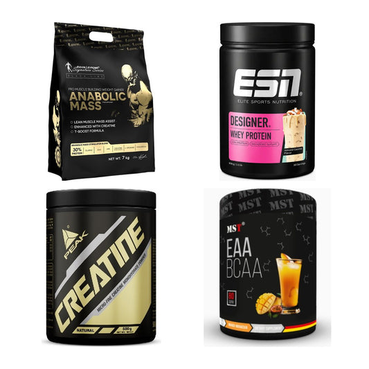Masseaufbau für Fortgeschrittene: Kevin Levrone Anabolic + 3 weitere – alle enthaltenen Artikel